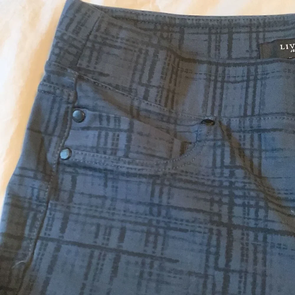 LIVERPOOL jean company, like new, size 8, rayon/nylon/ spandex, super cute